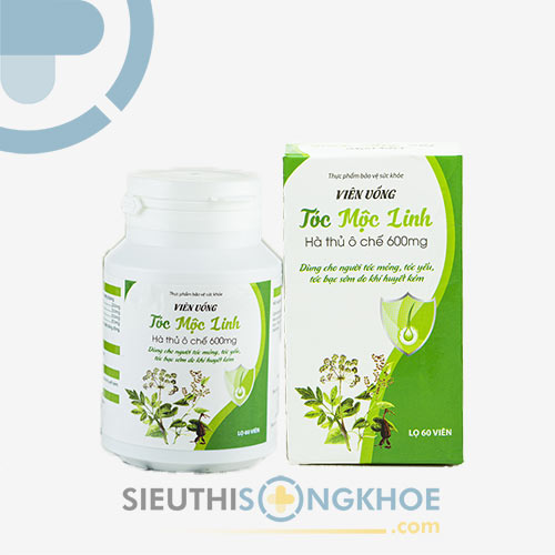 Viên Uống Tóc Mộc Linh- Hỗ Trợ Cải Thiện Tóc Bạc Sớm, Gãy Rụng