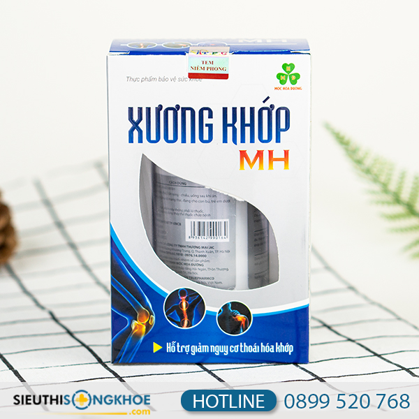 Xương Khớp MH - Hỗ Trợ Giảm Đau, Tái Tạo Và Bảo Vệ Xương Khớp