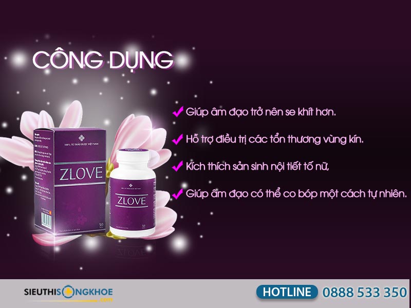 công dụng zlove