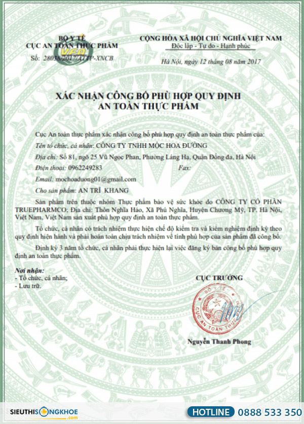 an tri khang co tot khong
