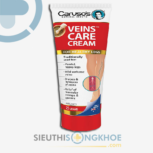 Caruso's Veins Care Cream - Kem Bôi Chống Suy Giãn Tĩnh Mạch