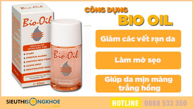 công dụng bio oil