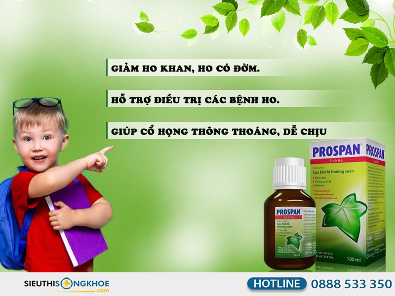 công dụng thuốc ho prospan đức