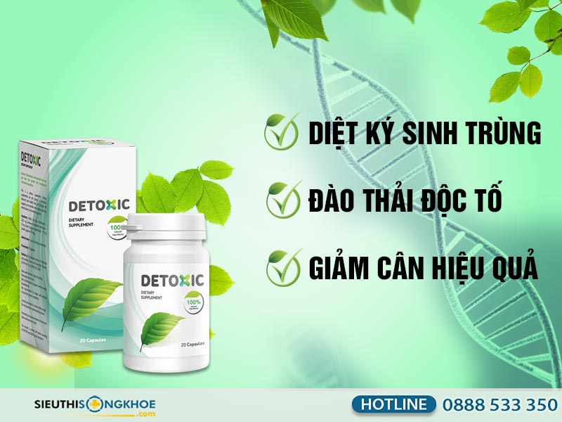 công dụng detoxic