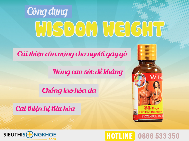 công dụng wisdom weight
