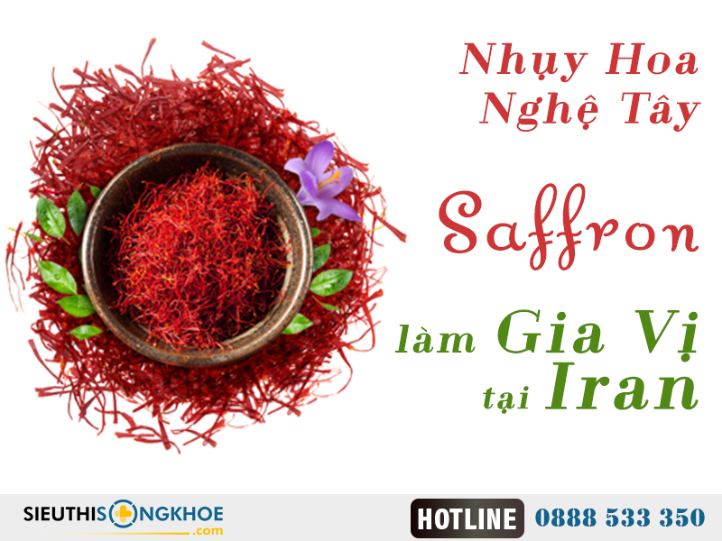 nhụy hoa nghệ tây saffron