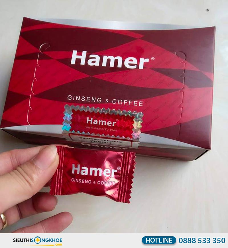 kẹo sâm hamer của mỹ