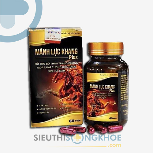 Mãnh Lực Khang Plus - Viên Uống Tăng Cường Sinh Lý Nam