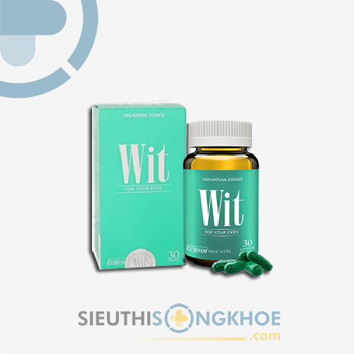 Wit - Viên Uống Bổ Mắt, Bảo Vệ Mắt Từ Sâu Bên Trong