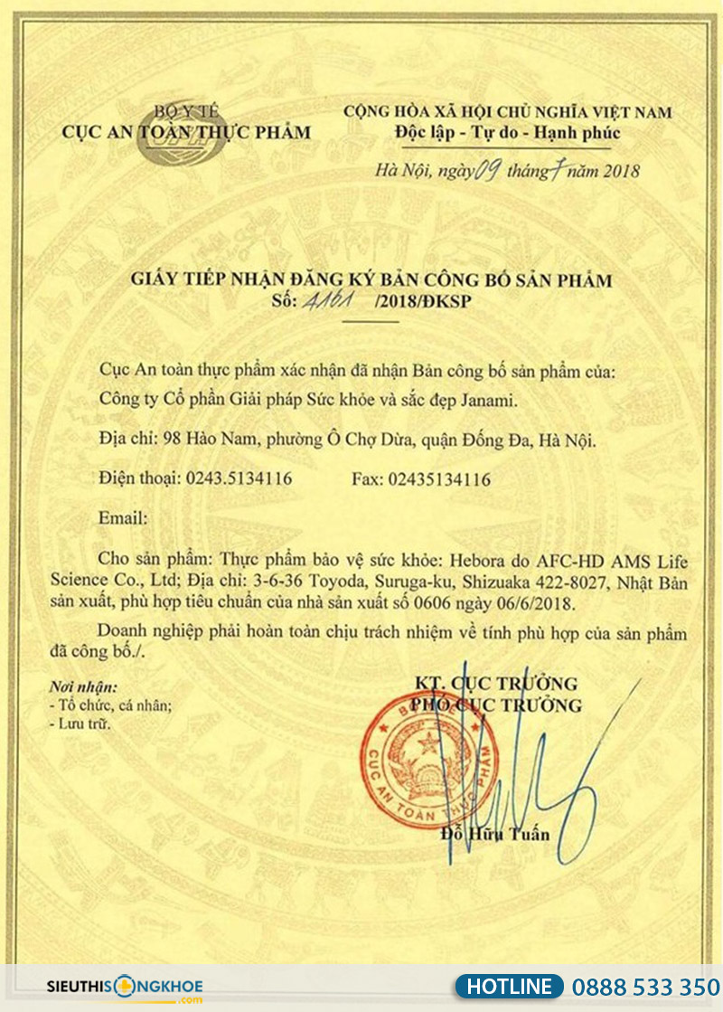 viên uống tạo mùi thơm hebora có tác dụng phụ không