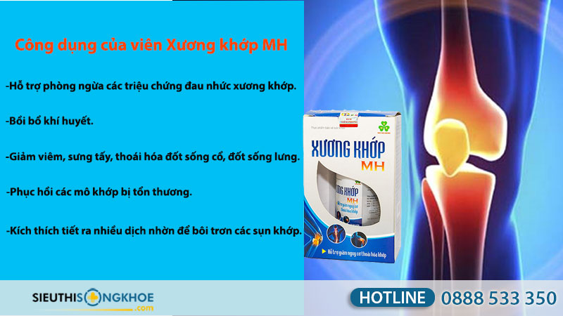 xương khớp mh có tốt không