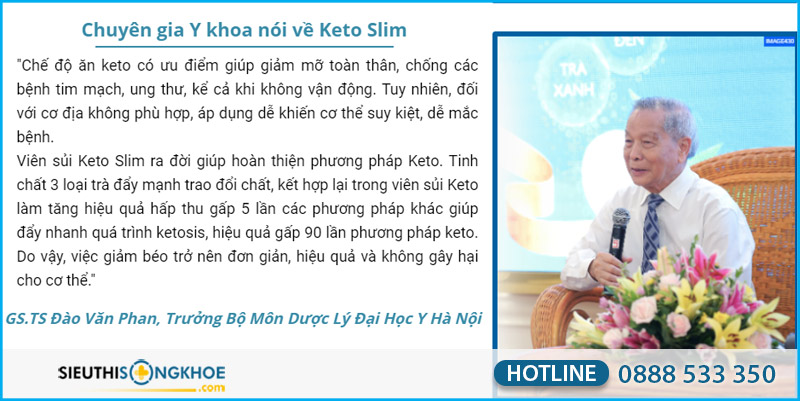 vien sui giam can keto slim co tot khong