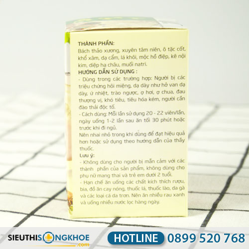 An Tâm Khí - Viên Uống Hỗ Trợ Điều Trị Hôi Miệng