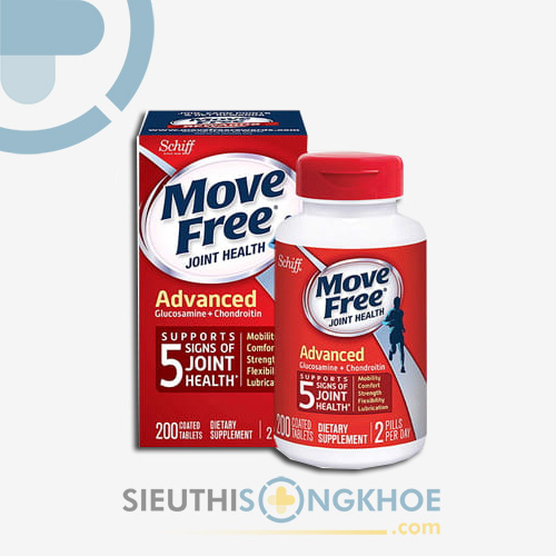 schiff move advanced joint supplement 200 tablets