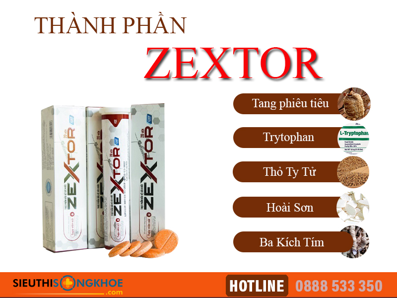 thành phần zextor