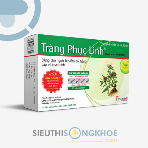 Tràng Phục Linh - Hỗ Trợ Điều Trị Viêm Đại Tràng Cấp Và Mãn Tính 
