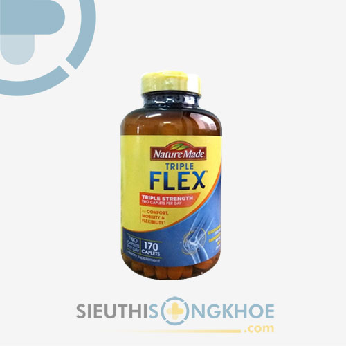 Nature Made Triple Flex - Viên Bồi Bổ Xương Khớp, Giảm Đau Nhức, Tăng Cường Chức Năng Khớp