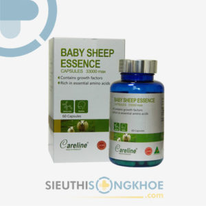 Baby Sheep Essence – Viên Uống Nhau Thai Cừu Hỗ Trợ Làm Đẹp Da, Tăng Cường Sức Khỏe