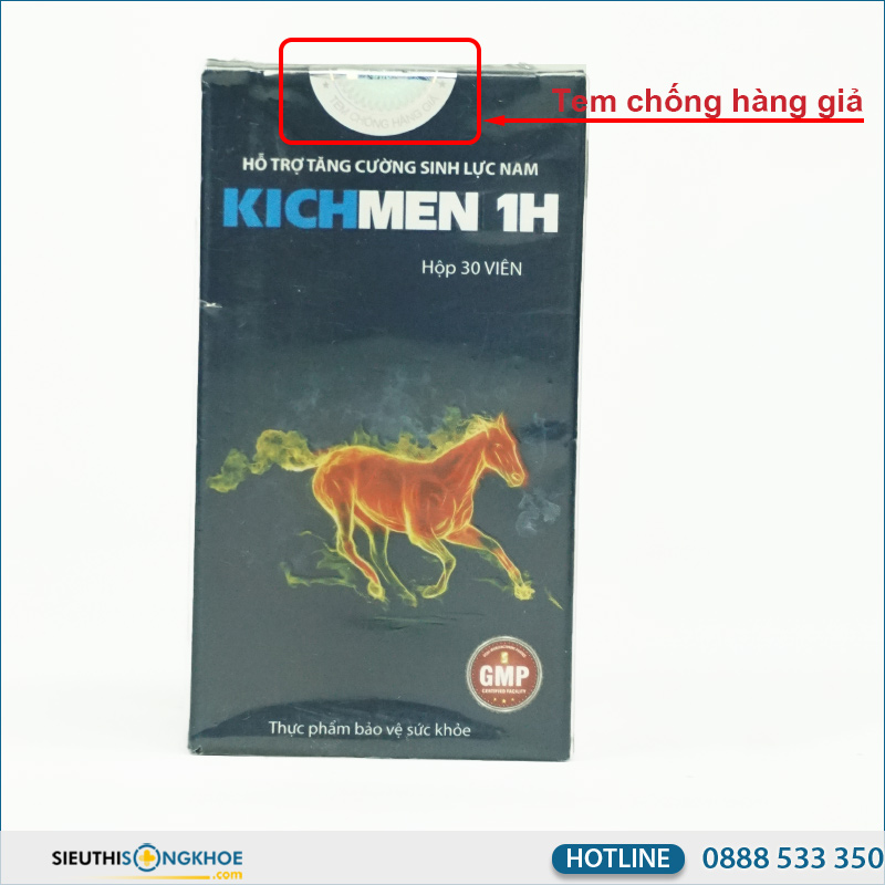 cách phân biệt kichmen 1h chính hãng