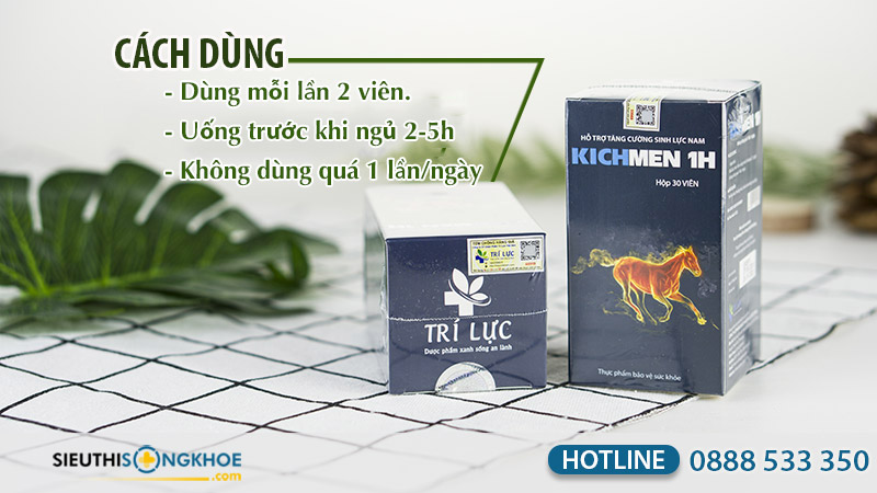 cách sử dụng kichmen 1h