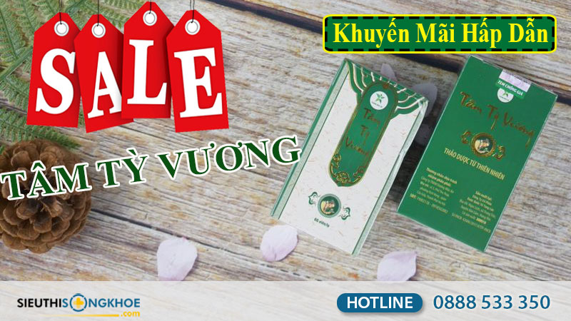 chương trình khuyến mãi tâm tỳ vương
