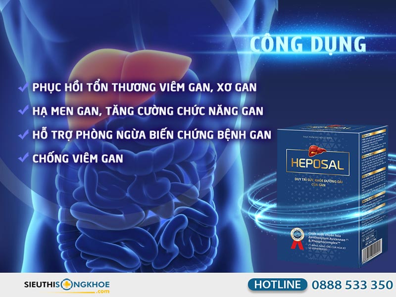 cong dung vien giai doc gan heposal