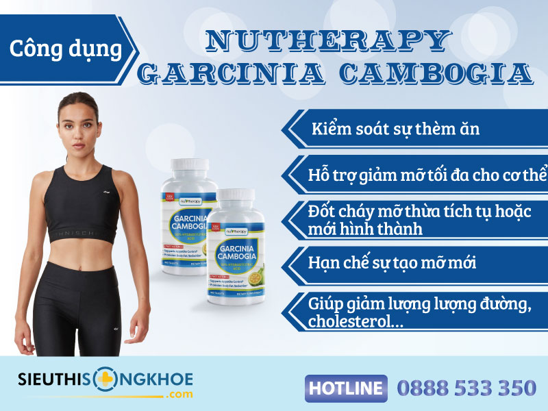 cong dung vien giam can nutherapy garcinia cambogia