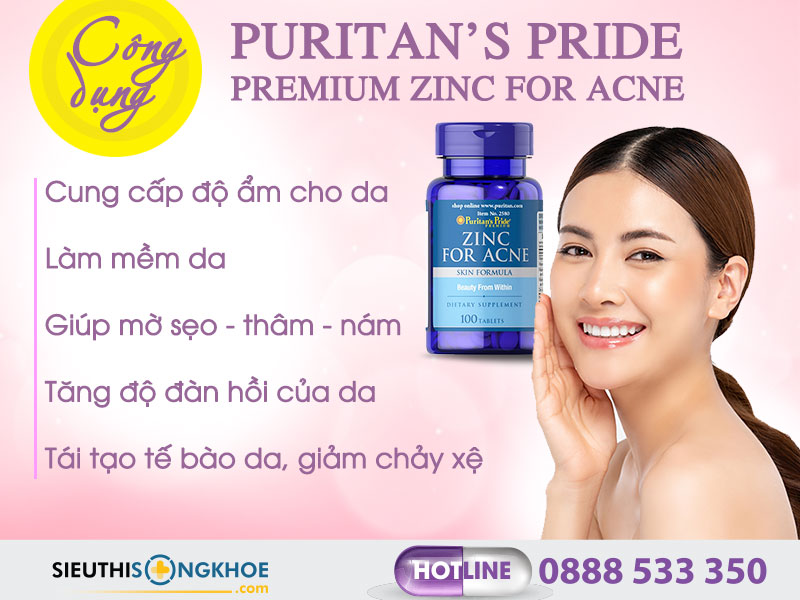 cong dung vien uong kem tri mun zinc for acne 