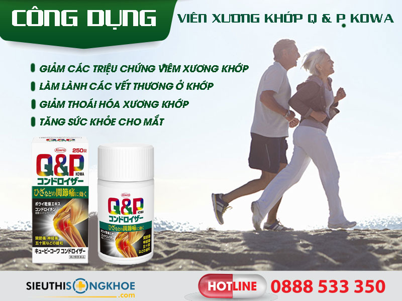 cong dung vien xuong khop q&p kowa