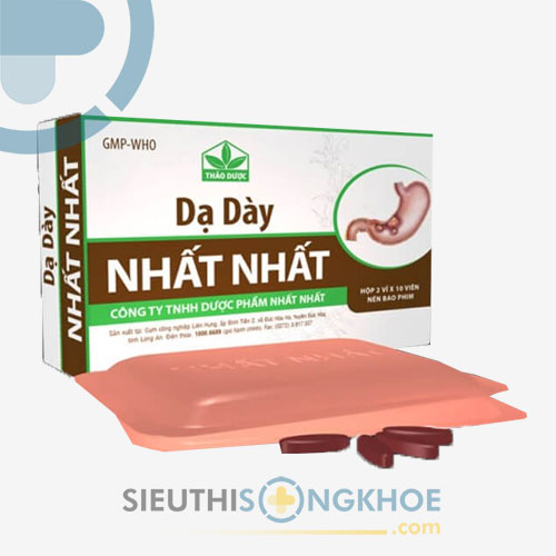 Dạ Dày Nhất Nhất - Tăng Cường Chức Năng Dạ Dày, Giảm Ợ Hơi, Ợ Chua Hiệu Quả