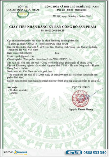 thanh phan xoan rico