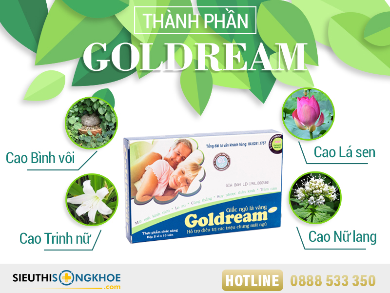 thành phần goldream