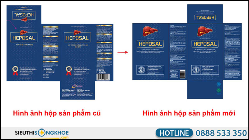 bao bì heposal mẫu mới