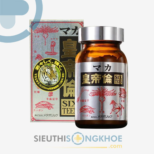 Maka Sixteen - Viên Uống Bổ Thận, Tăng Cường Sinh Lý Cho Nam Giới