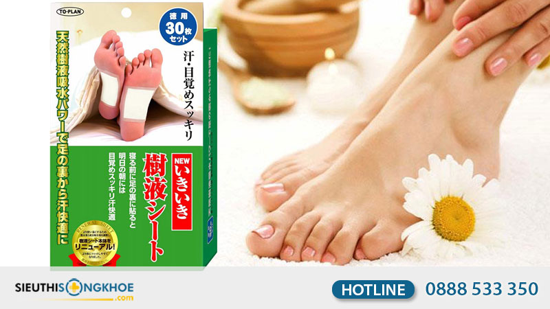 miếng dán thải độc chân Kenko