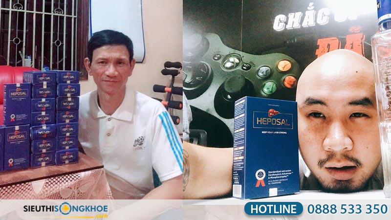 review viên uống heposal