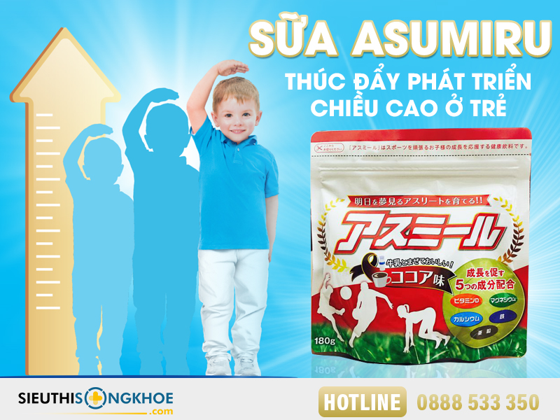 sữa asumiru vị cacao