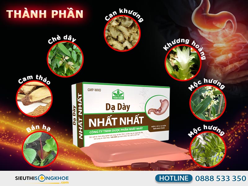 thanh phan da day nhat nhat