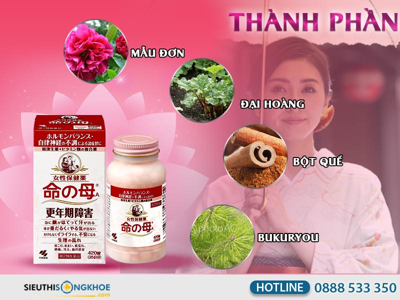 tiền mãn kinh kobayashi