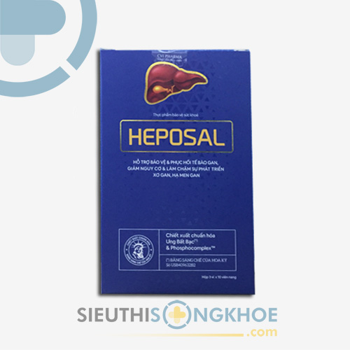 Heposal Viên Uống Giải Độc Gan Hiệu Quả An Toàn Chính Hãng
