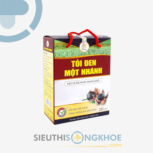 Tỏi Đen Một Nhánh Việt Nam - Ổn Định Mỡ Máu, Tăng Cường Sức Đề Kháng