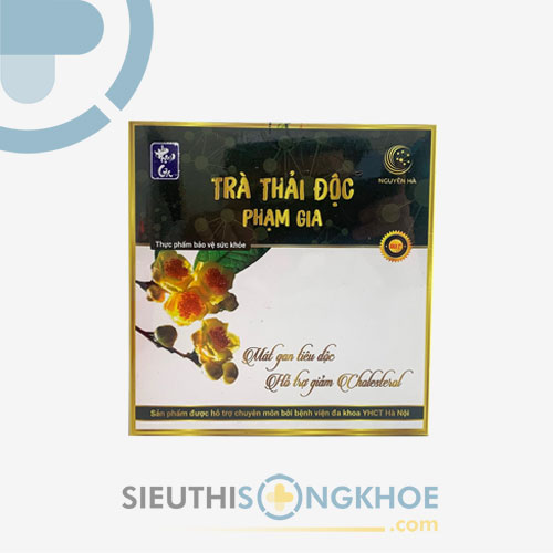 Trà Thải Độc Phạm Gia - Hỗ Trợ Thải Độc Gan, Mát Gan