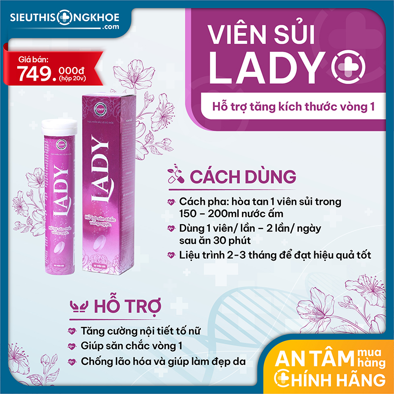viên sủi lady
