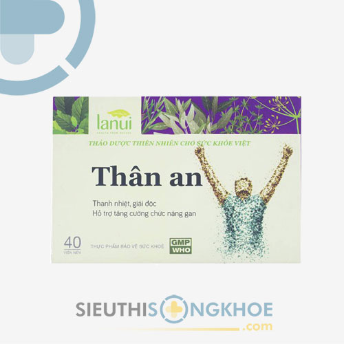 Lanui Cleanse Thân An - Viên Thải Độc Gan Hiệu Quả, An Toàn