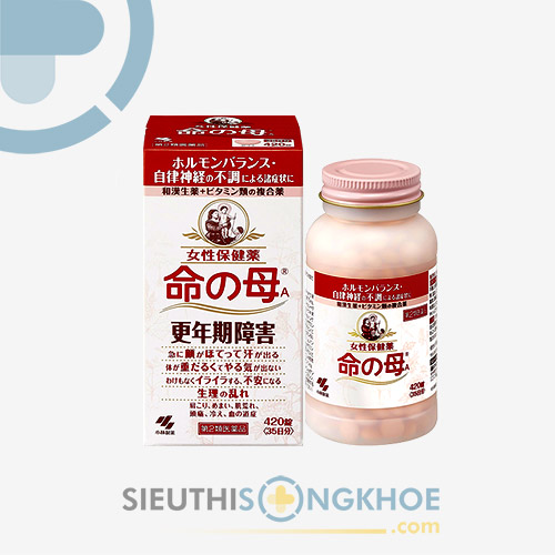 Viên Uống Tiền Mãn Kinh Kobayashi - Thảo Dược Thiên Nhiên Hỗ Trợ Điều Hòa Kinh Nguyệt
