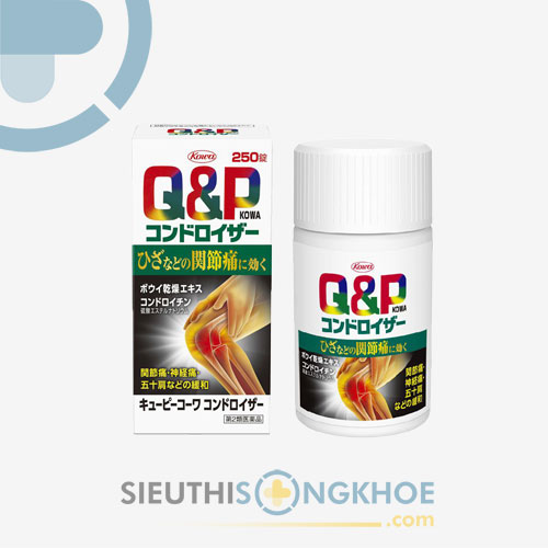 Q&P Kowa - Viên Bổ Trợ Sức Khỏe Xương Khớp, Giảm Đau Nhức Hiệu Quả Từ Nhật Bản