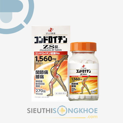Viên Xương Khớp ZS - Giảm Đau, Tăng Hấp Thu Canxi, Tăng Cường Sức Khỏe Xương Khớp