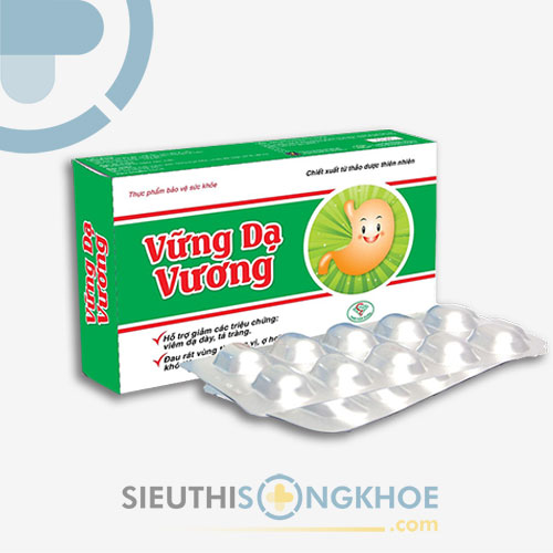Vững Dạ Vương - Hỗ Trợ Giảm Đau, Viêm Loét Dạ Dày Hiệu Quả, An Toàn