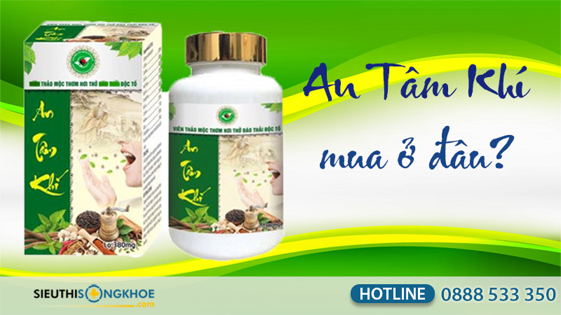 An tâm khí mua ở đâu