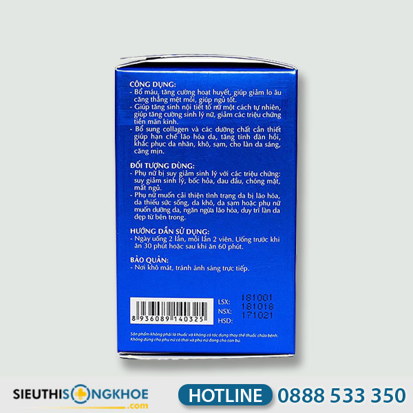 Viên Uống Hoa Thiên - Cân Bằng Nội Tiết Tố Nữ, Trẻ Khoẻ Từ Bên Trong